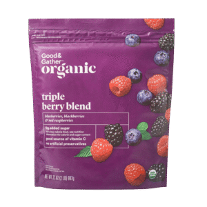 Organic Frozen Triple Berry Blend